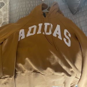 Adidas mustard yellow sweatshirt-only worn a couple times